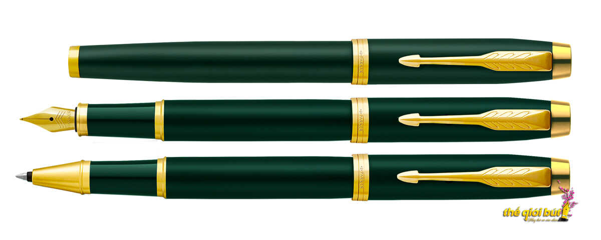 Bút máy Parker IM Achromatic Retrol Green Fountain Pen