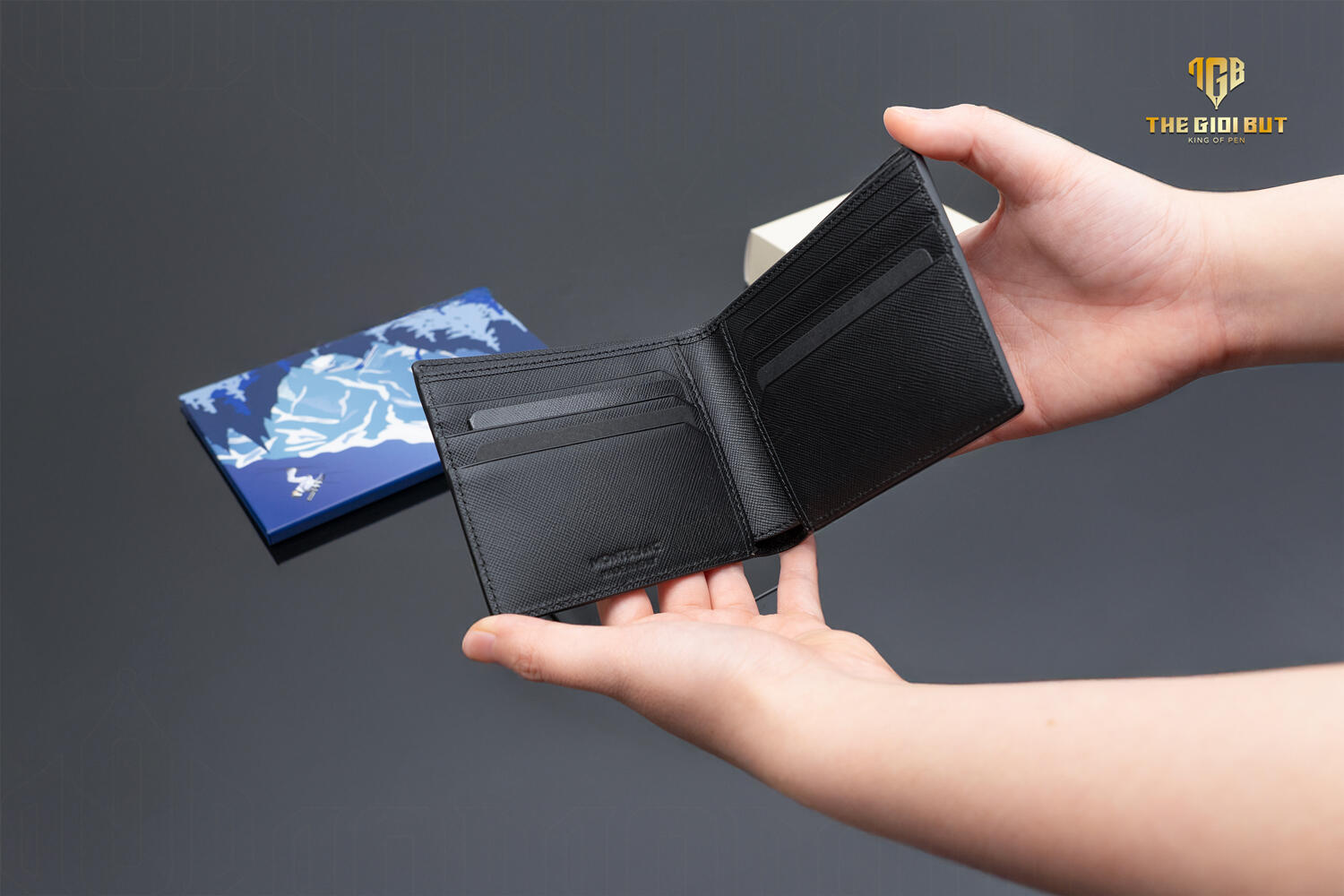 Montblanc Sartorial Wallet 6cc Black Mb113215 802