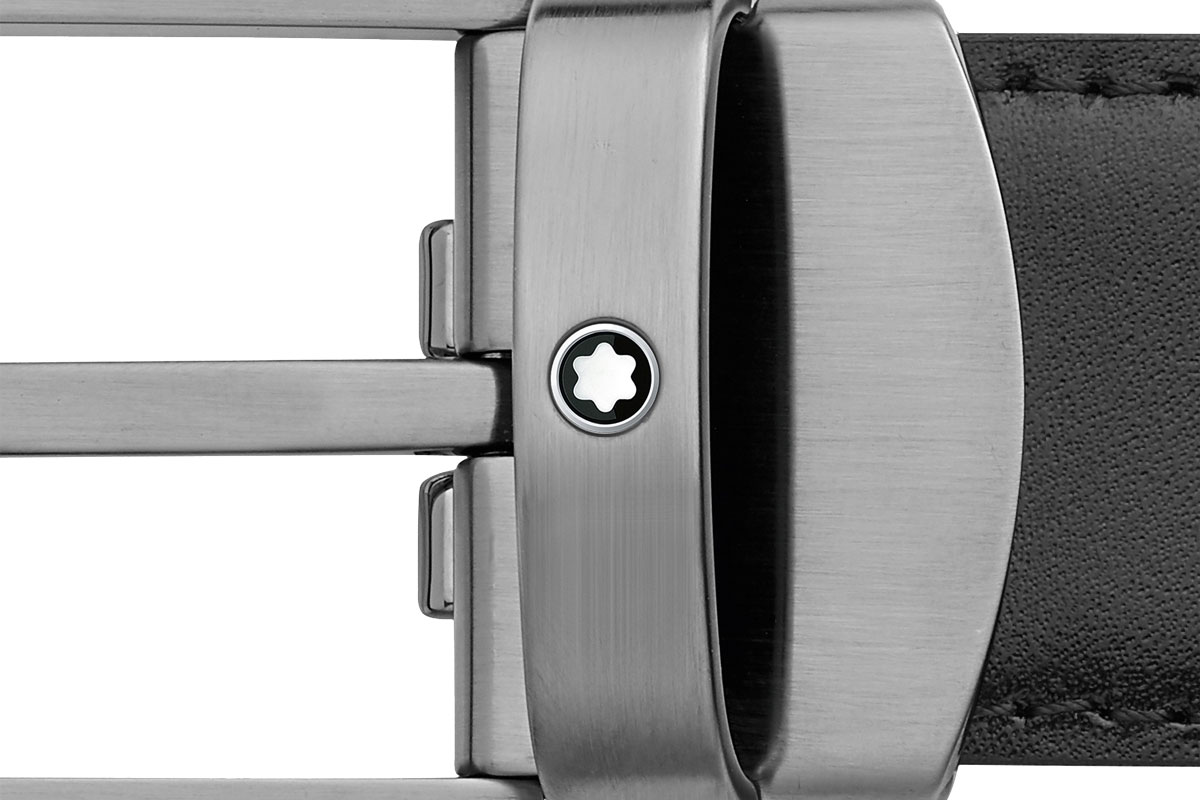 Thắt lưng Montblanc Belts Black 30mm 126017