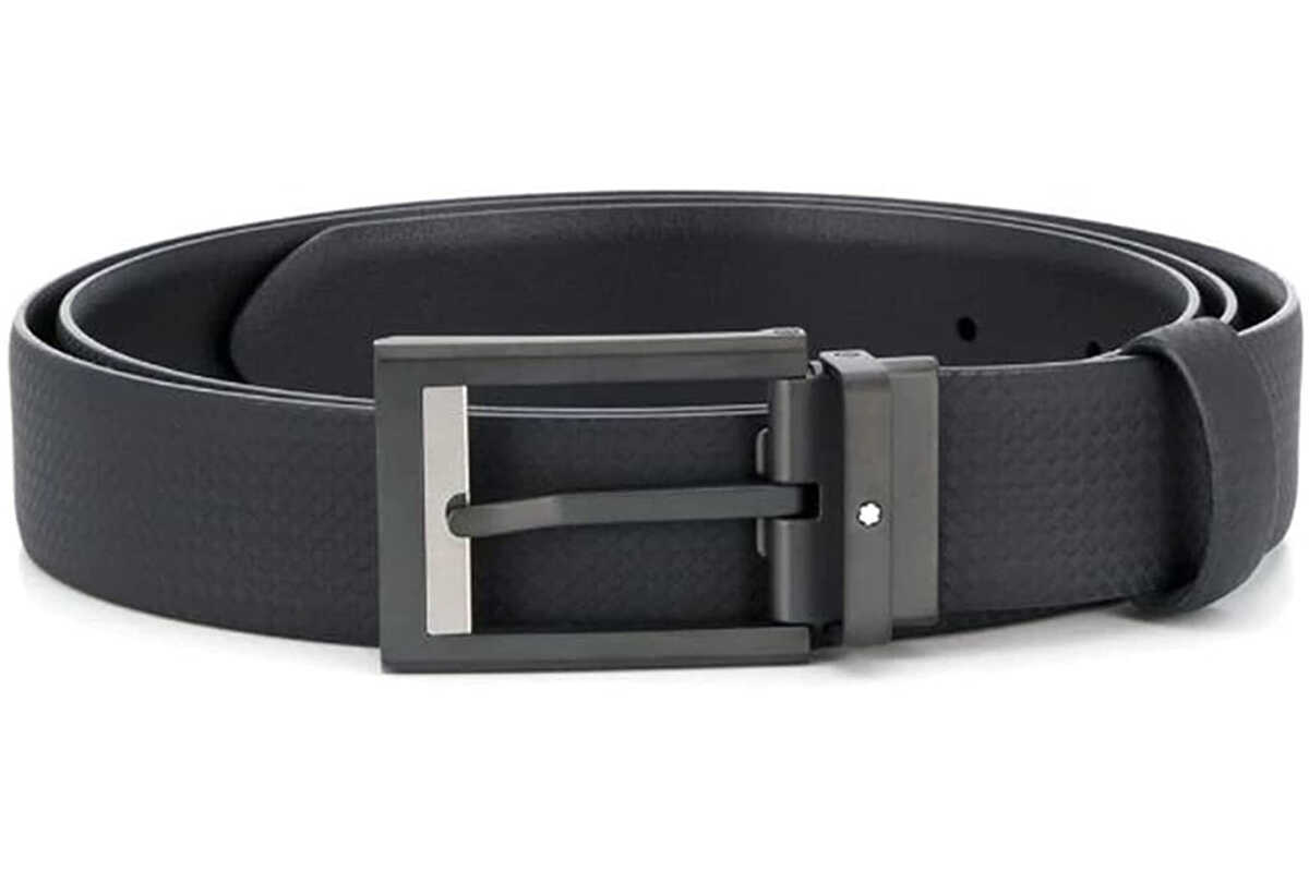 Thắt lưng Montblanc Belts Black 30mm 123907