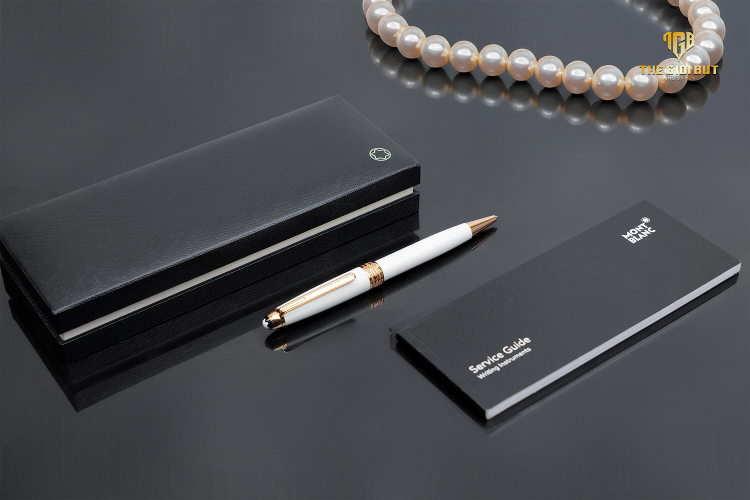 Montblanc Meisterstuck White Solitaire Rose Gold Ballpoint Pen Mb113325 Montblanc Meisterstuck White Solitaire Rose Gold Ballpoint Pen Mb113325 803 Optimized