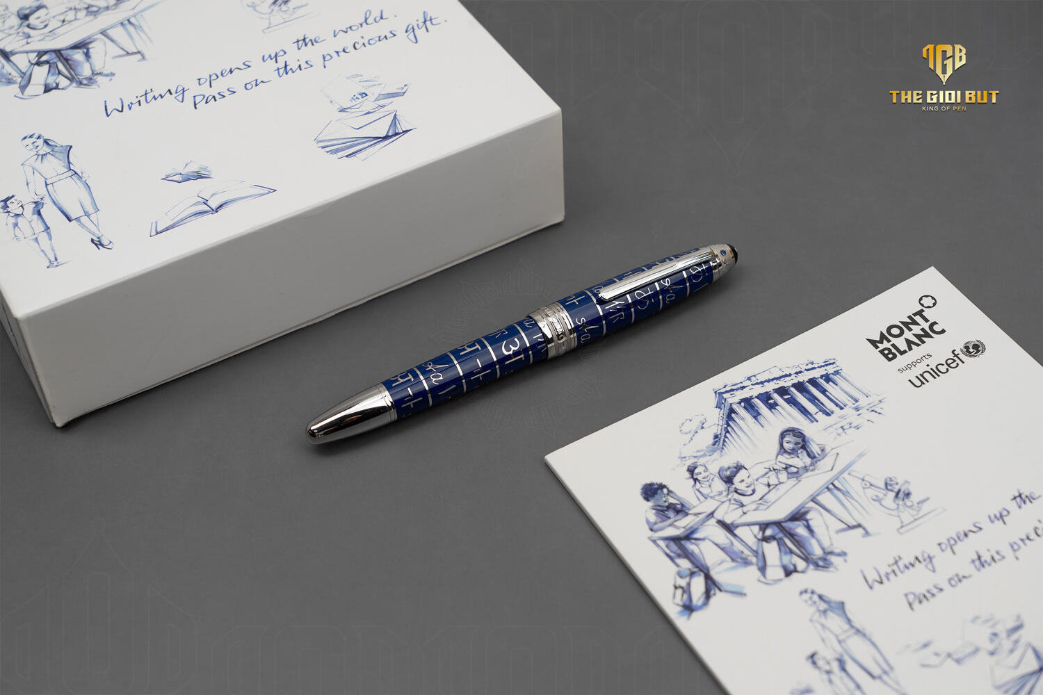 Montblanc Meisterstuck Unicef Solitaire Legrand Rollerball Mb116084 802