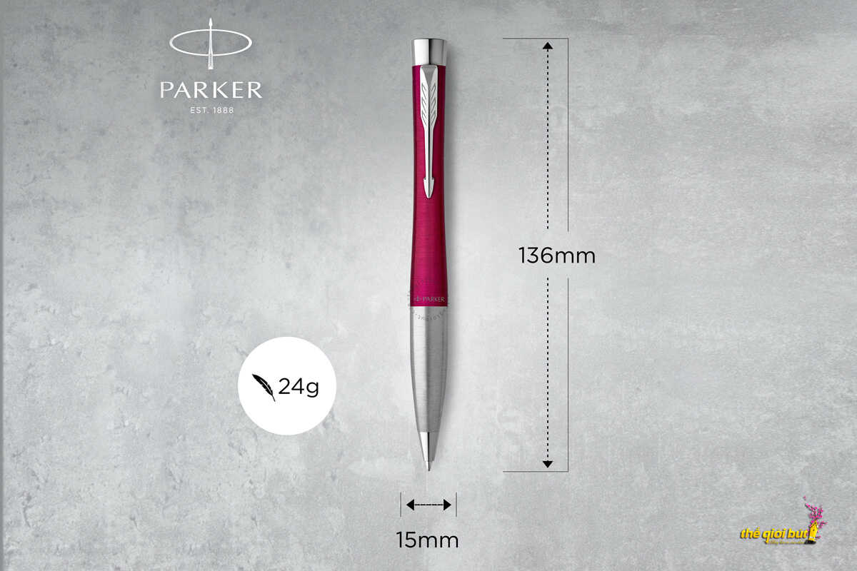 Bút bi Parker Urban Twist Magenta Lacquer CT BP 2143642