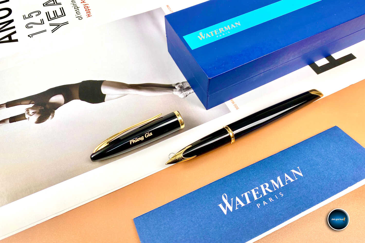 Bút máy Waterman Carene Black Sea GT Fountain Pen S0700300