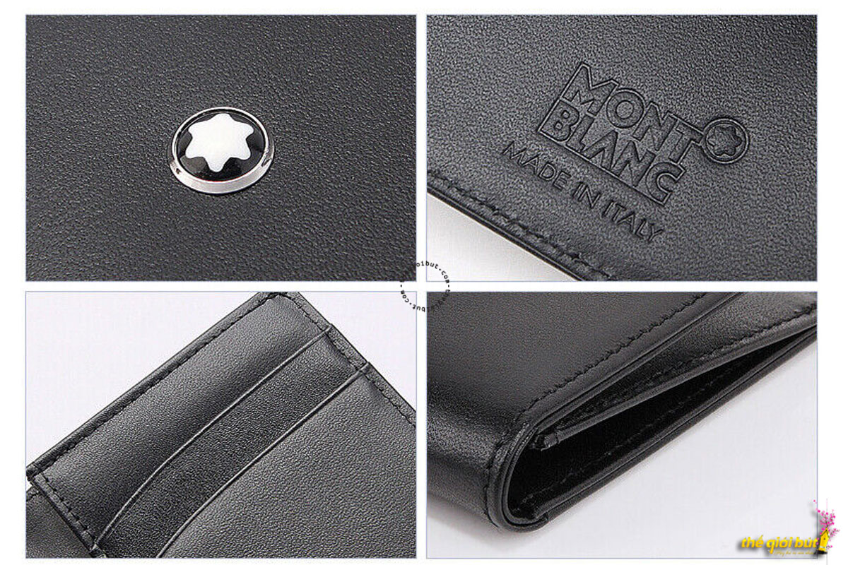 Ví Montblanc Meisterstuck Business Card Holder Black MB14108