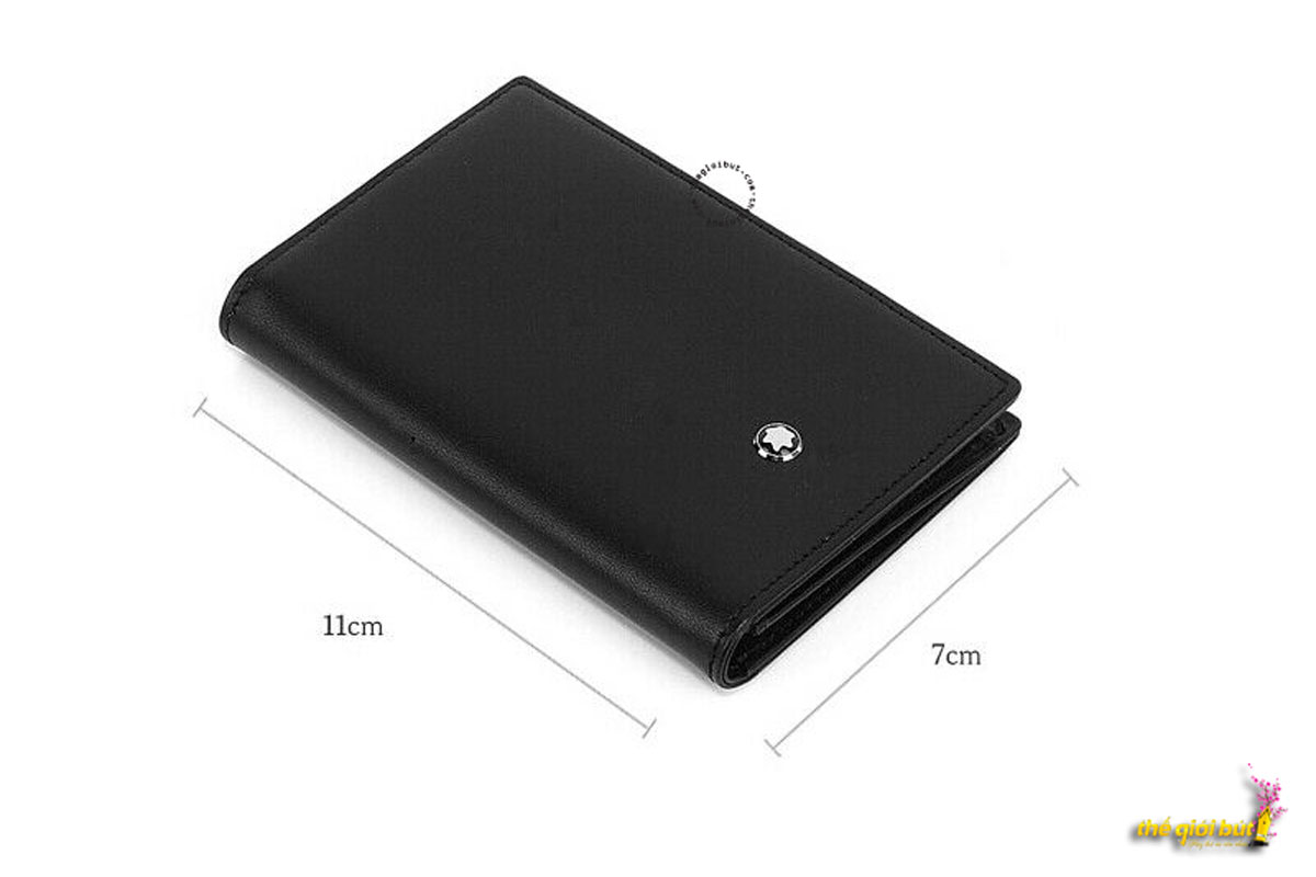 Ví Montblanc Meisterstuck Business Card Holder Black MB14108