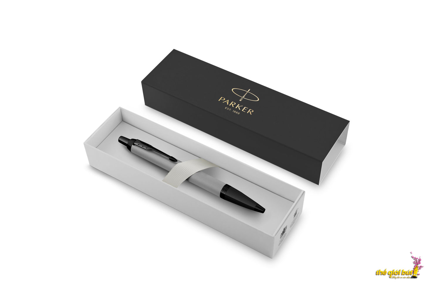 Bút bi Parker IM Achromatic Grey Ballpoint Pen 2127752