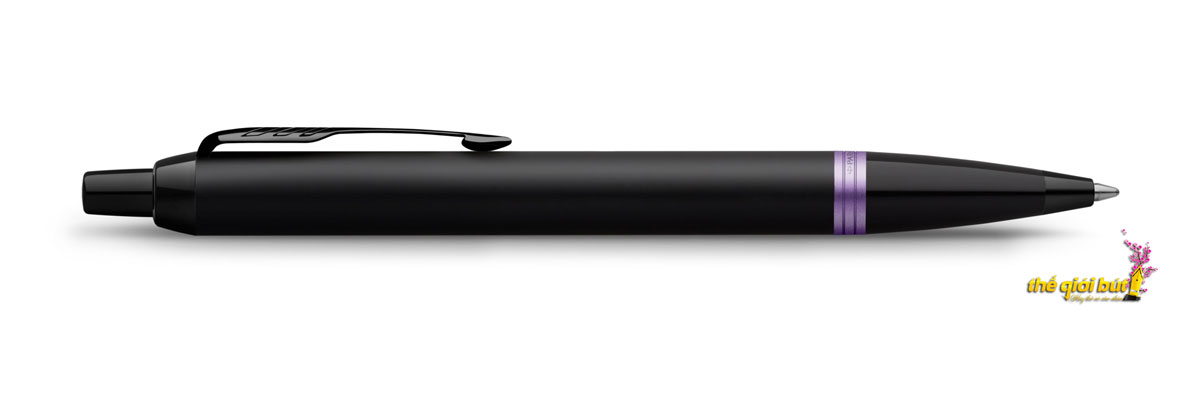 Bút bi Parker IM Vibrant Rings Amethyst Purple Ballpoint Pen 2172951