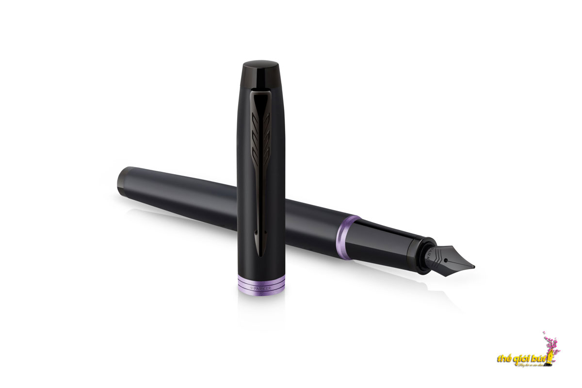Bút máy Parker IM Vibrant Rings Amethyst Purple Fountain Pen 2172948