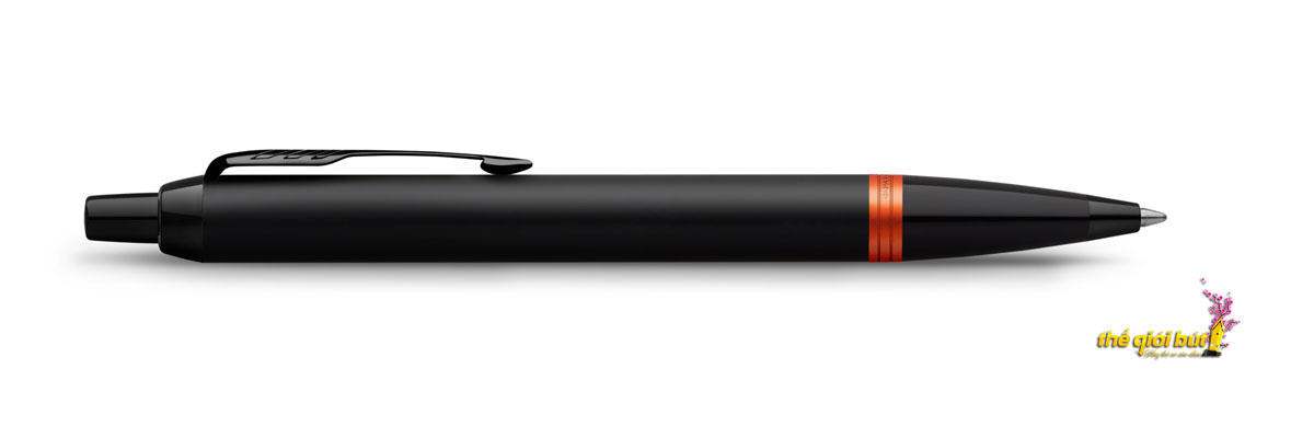 Bút bi Parker IM Vibrant Rings Flame Orange Ballpoint Pen 2172946