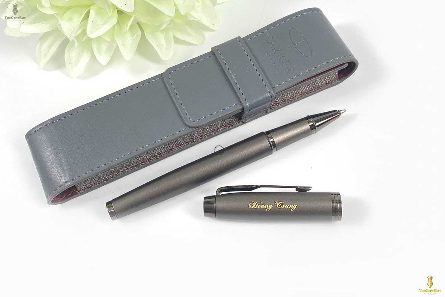 Bút dạ bi Parker IM Monochrome Gun Metal Rollerball 2172960