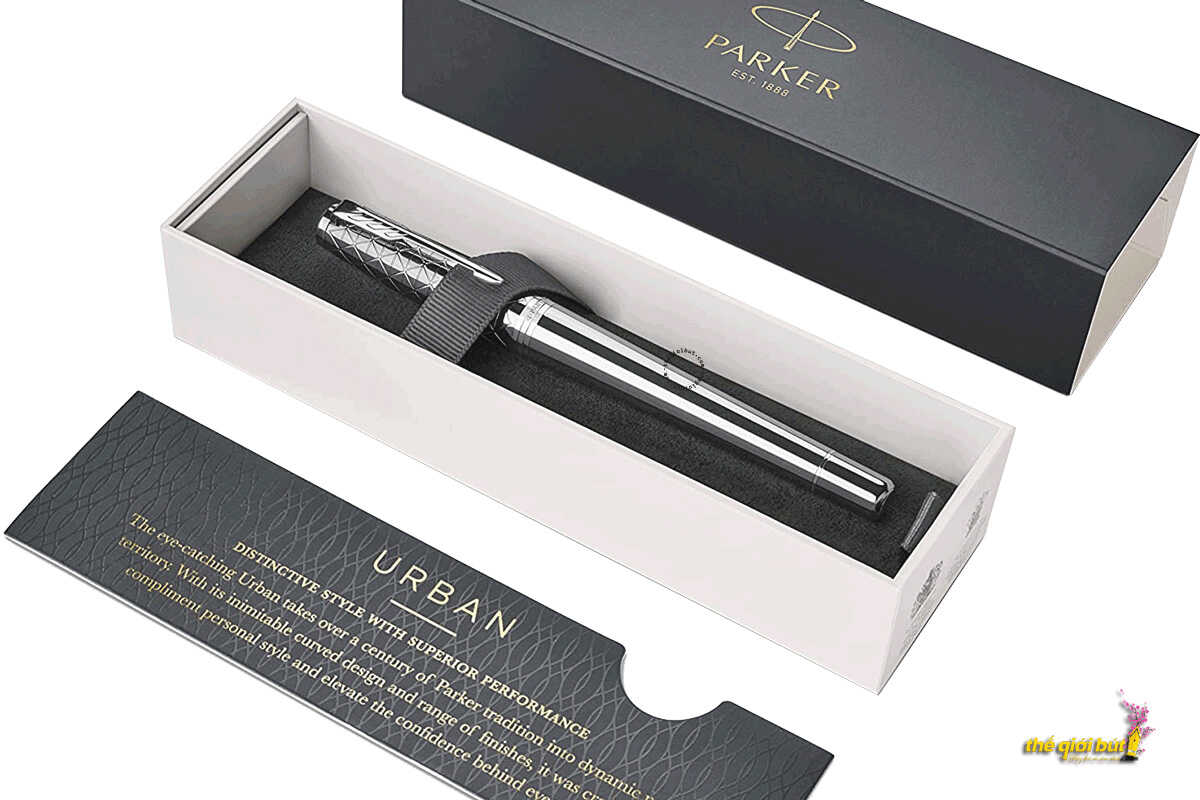 Bút dạ bi Parker Urban Premium Silvered Powder CT Rollerball 1931586