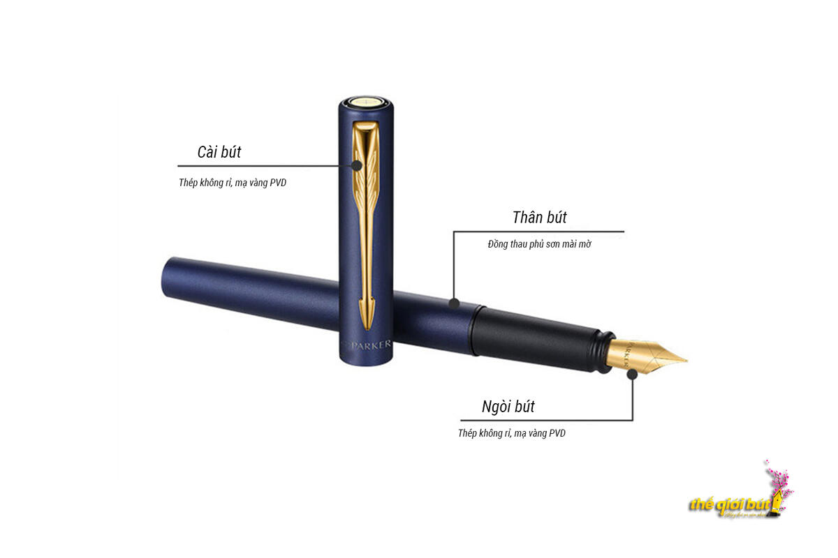 Bút máy Parker Vector XL 2021 Matte Blue Fountain Pen