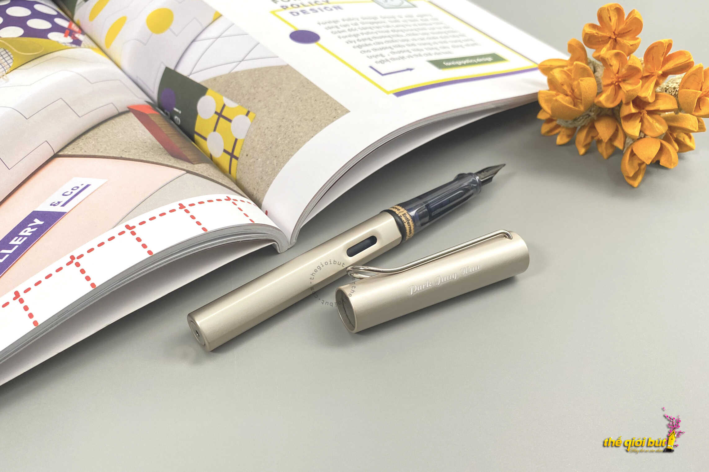 Bút máy Lamy Lx Palladium Fountain Pen