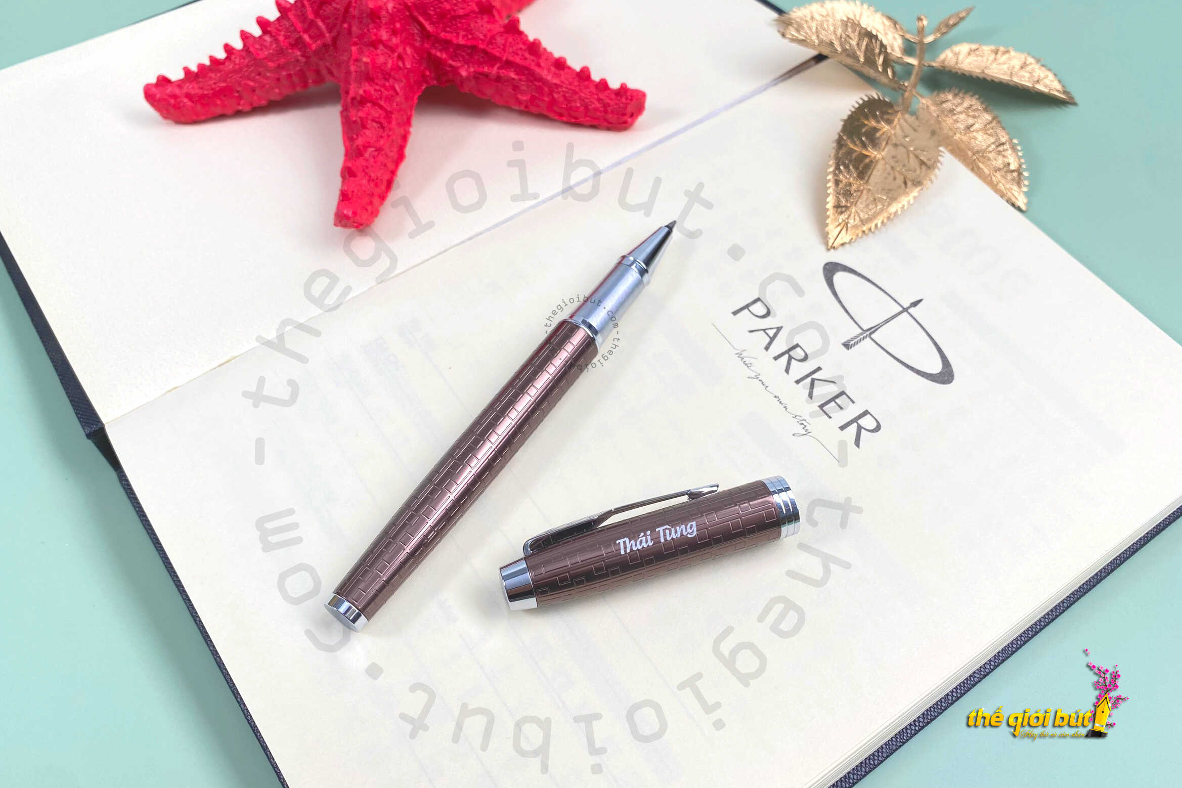 Bút dạ bi Parker IM Premium 2017 Brown CT Rollerball 1931678