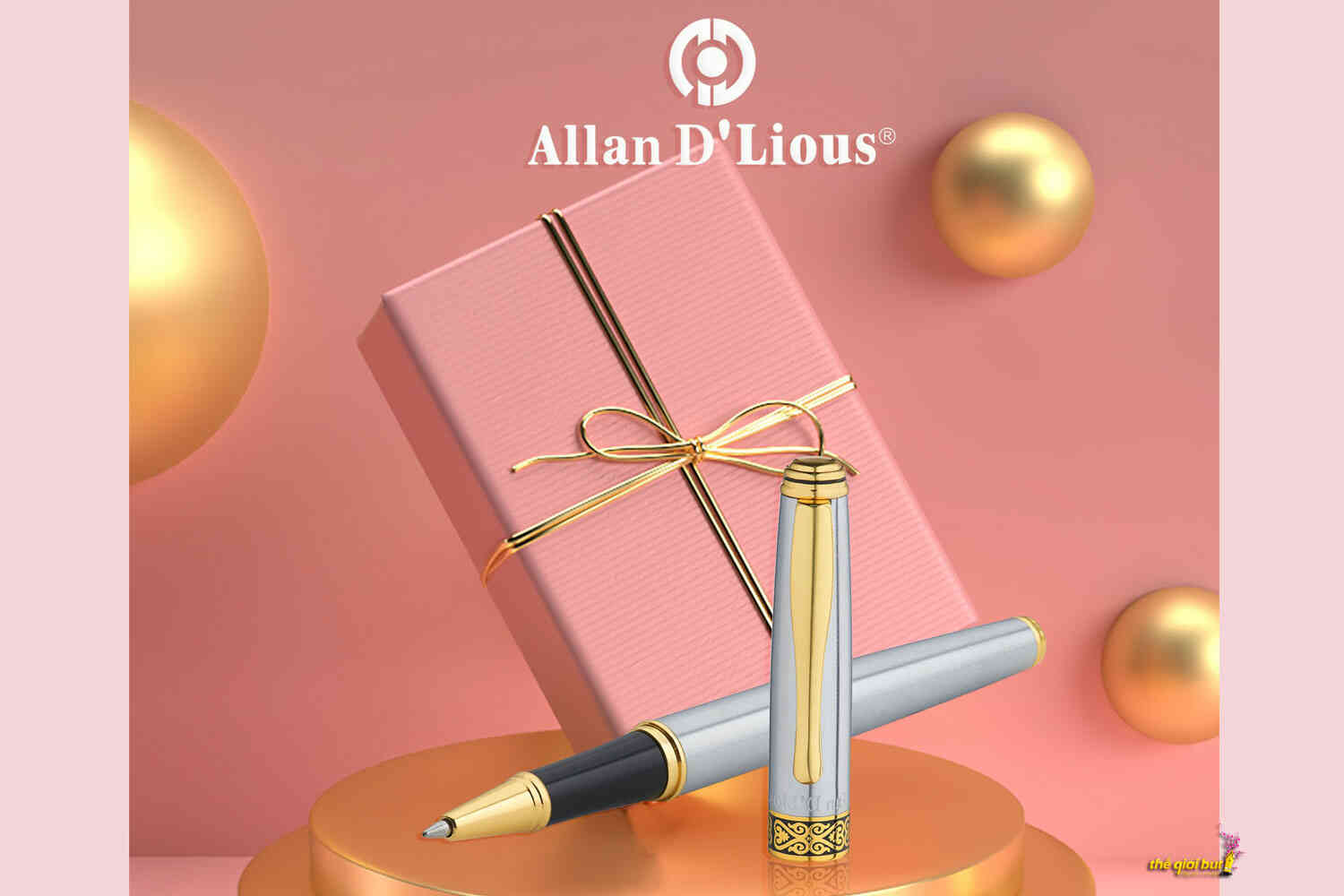 Bút dạ bi Allan D'lious 6002RS