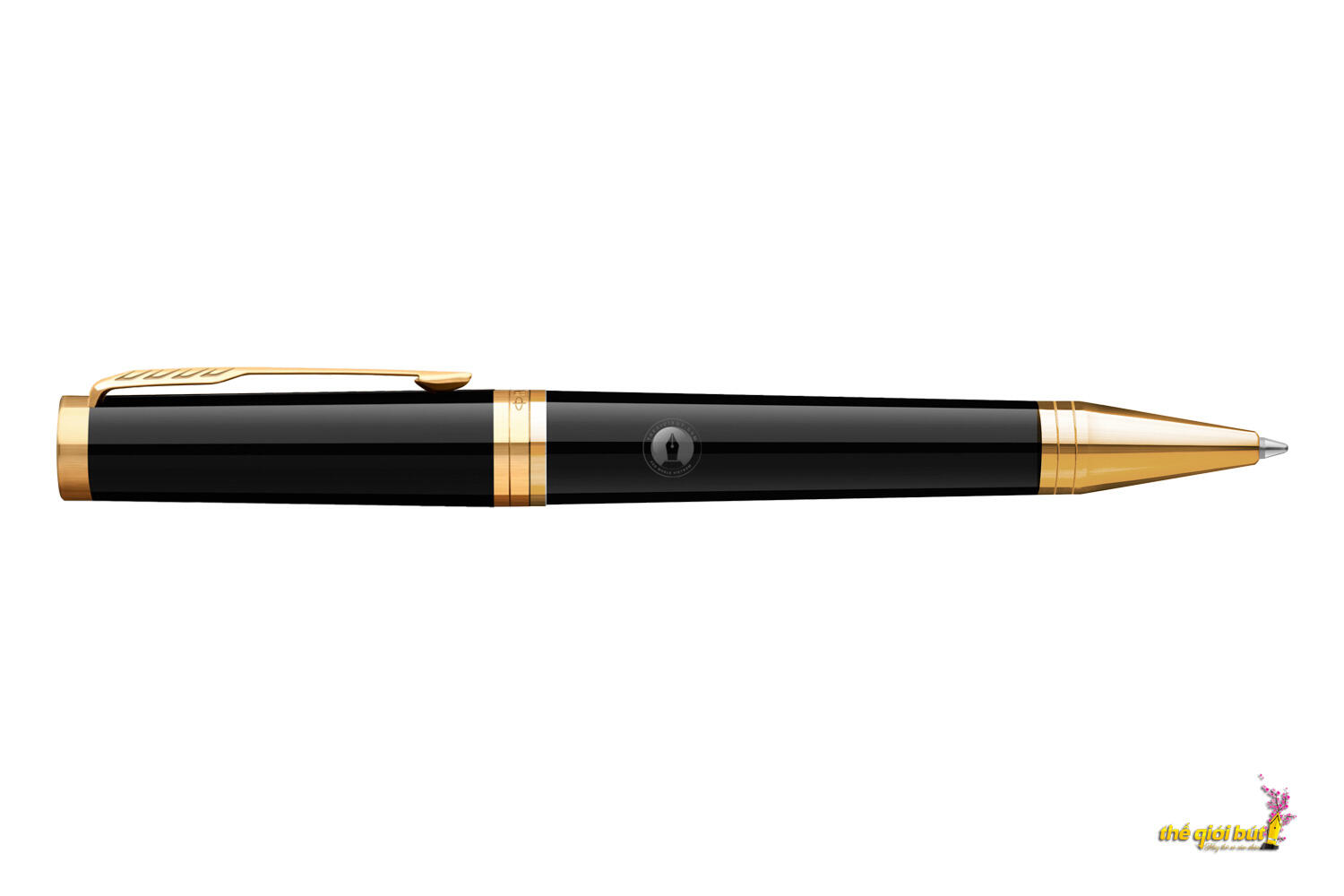 Bút bi Parker Ingenuity Black GT Ballpoint Pen 2182008