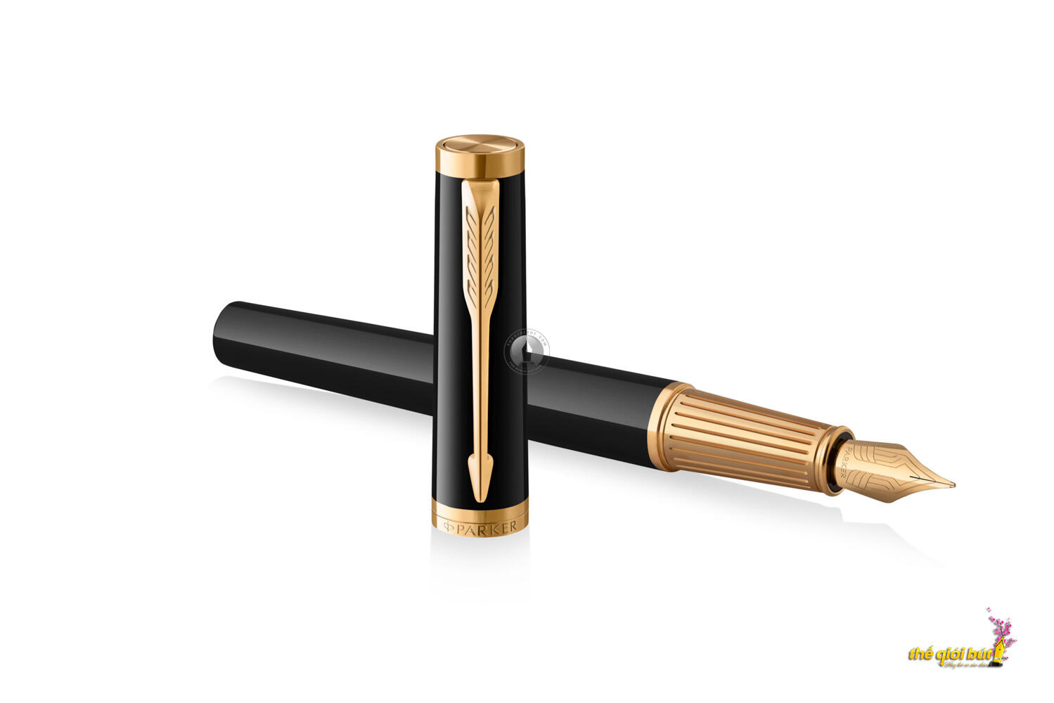 Bút máy Parker Ingenuity Black GT Fountain Pen 2182006