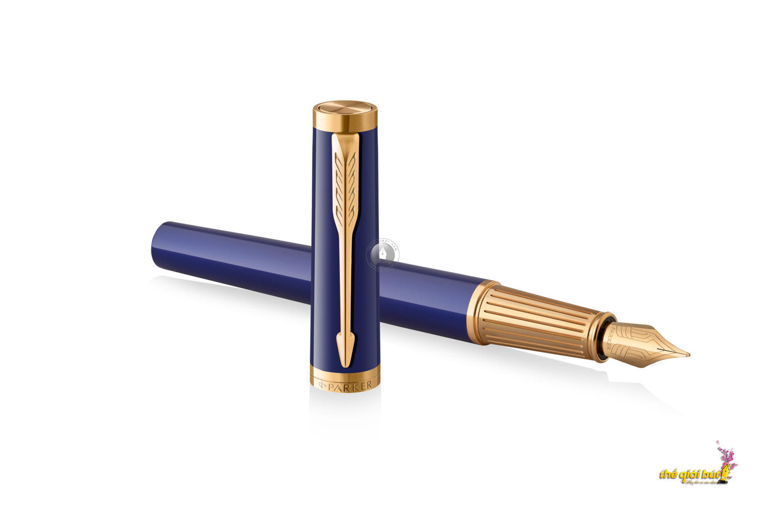 Bút máy Parker Ingenuity Blue GT Fountain Pen 2182009