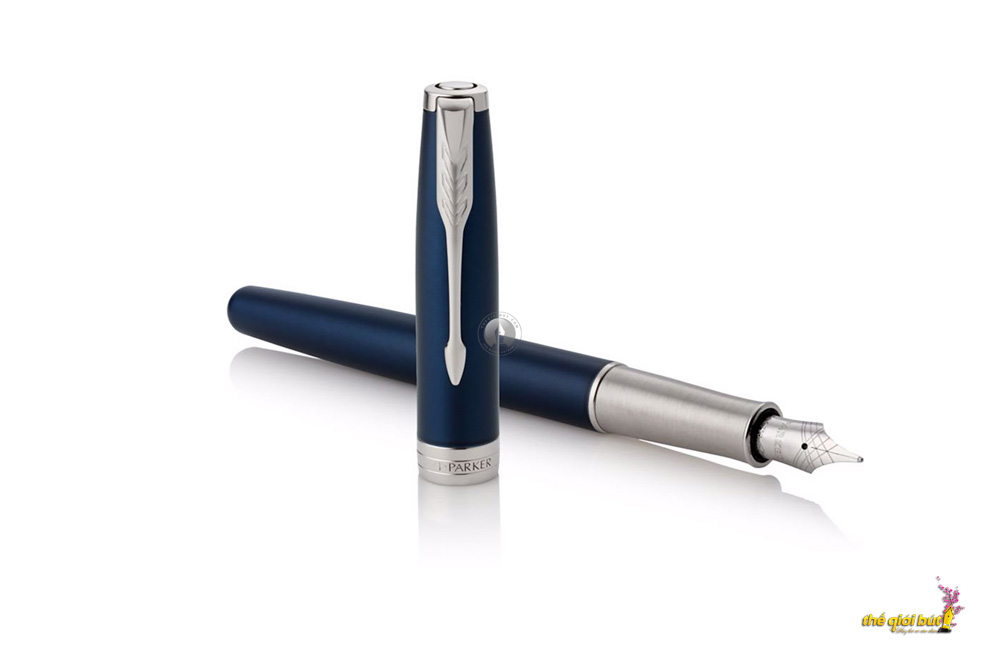 Bút máy Parker Sonnet Premium Subtle Blue Lacquer CT Fountain Pen 1931533