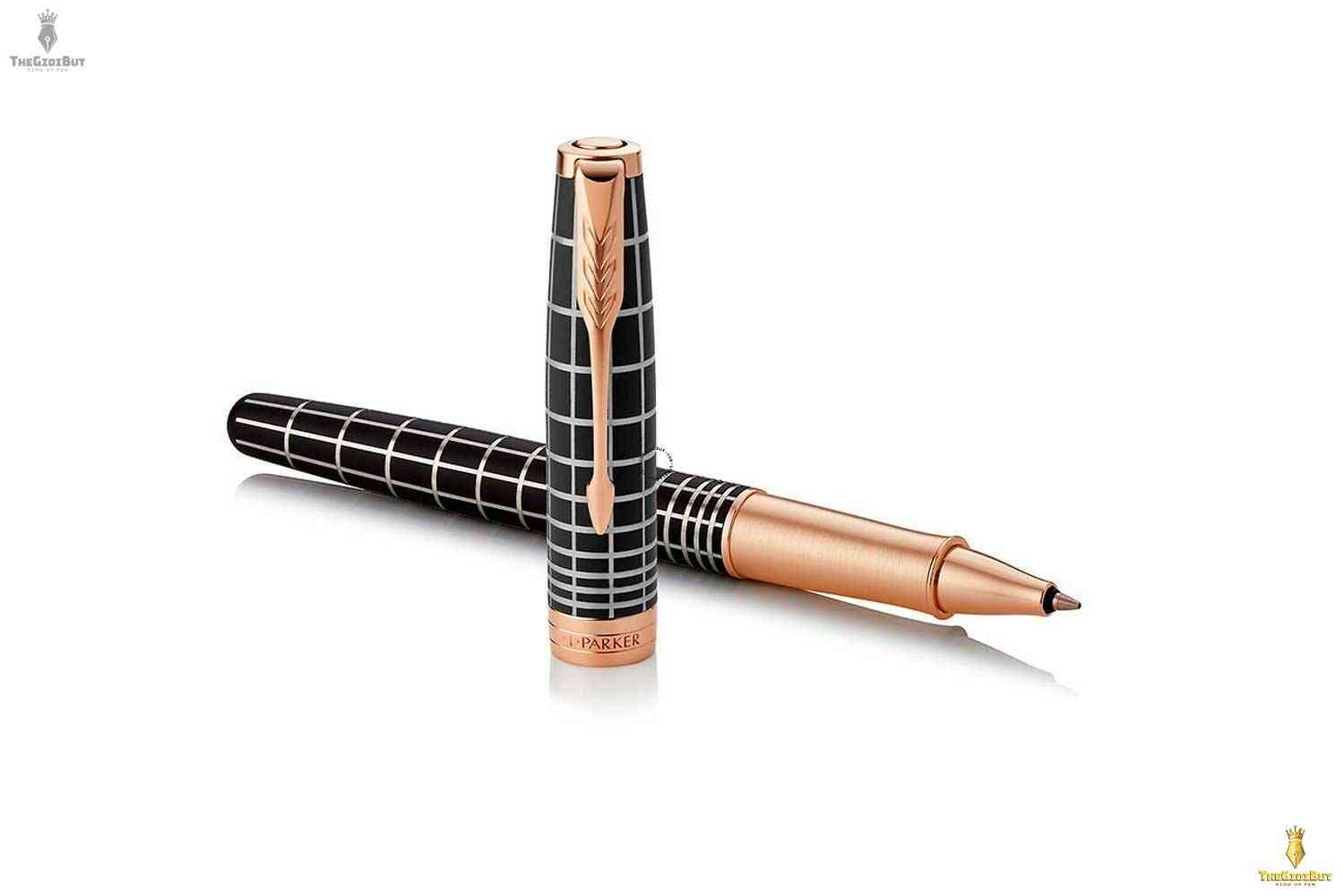 Bút dạ bi Parker Sonnet Brown Rubber PGT Rollerball 1931482