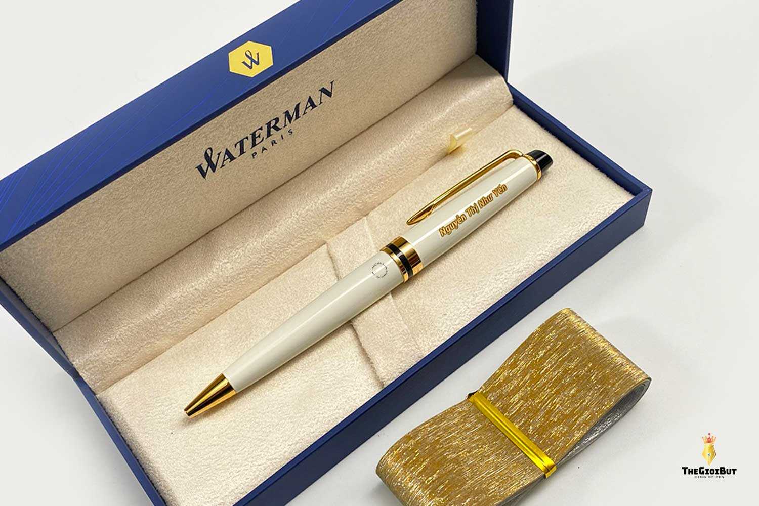 Bút bi Waterman Expert Ivory GT Ballpoint Pen 2099433