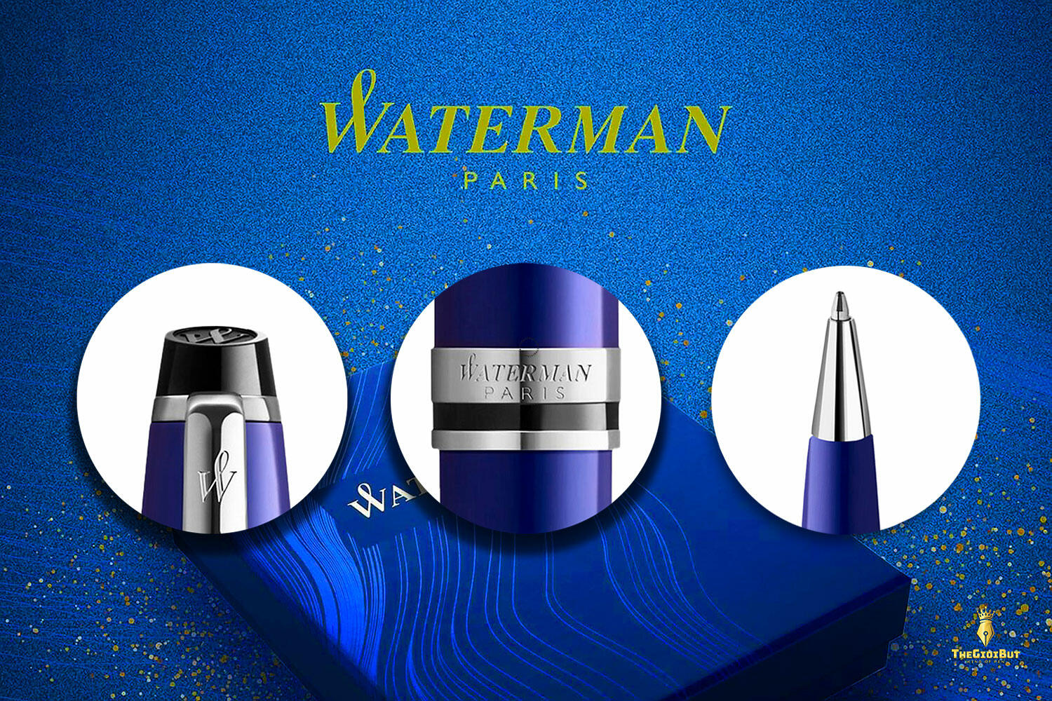 Waterman Expert 3 Blue Lacquer CT Ballpoint Pen