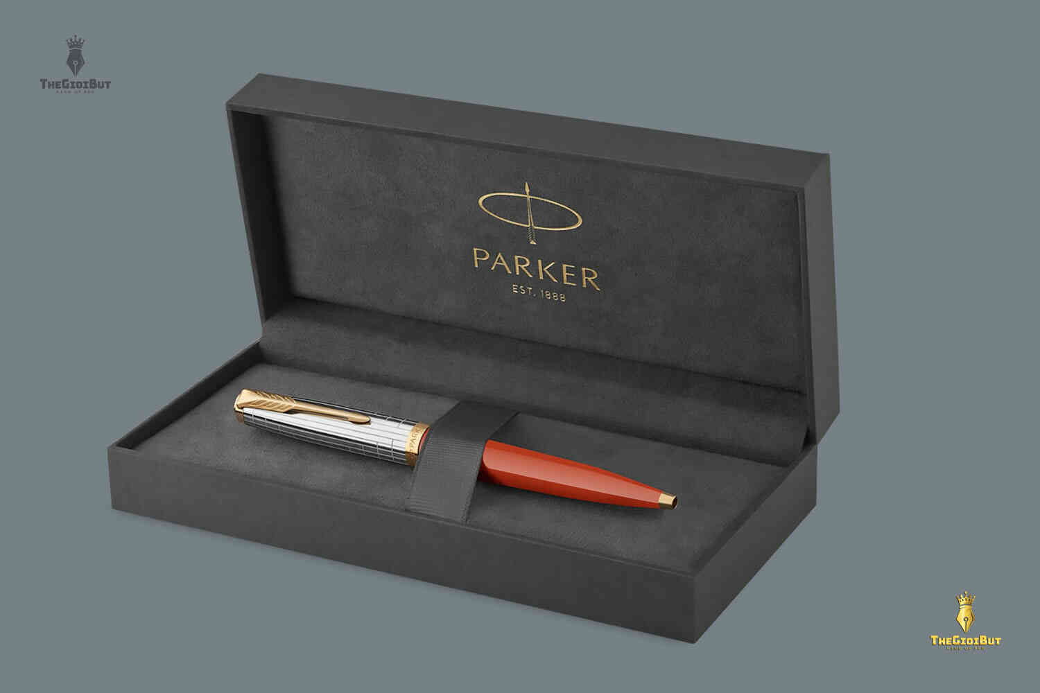 Bút bi Parker 51 Premium Red Ballpoint Pen 2169073