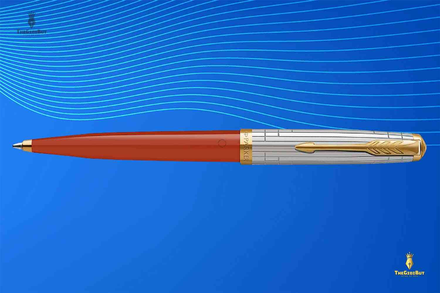 Bút bi Parker 51 Premium Red Ballpoint Pen 2169073