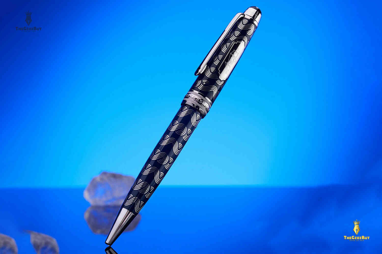 Bút bi Montblanc Meisterstuck Around The World Solitaire Midsize Ballpoint Pen MB126355