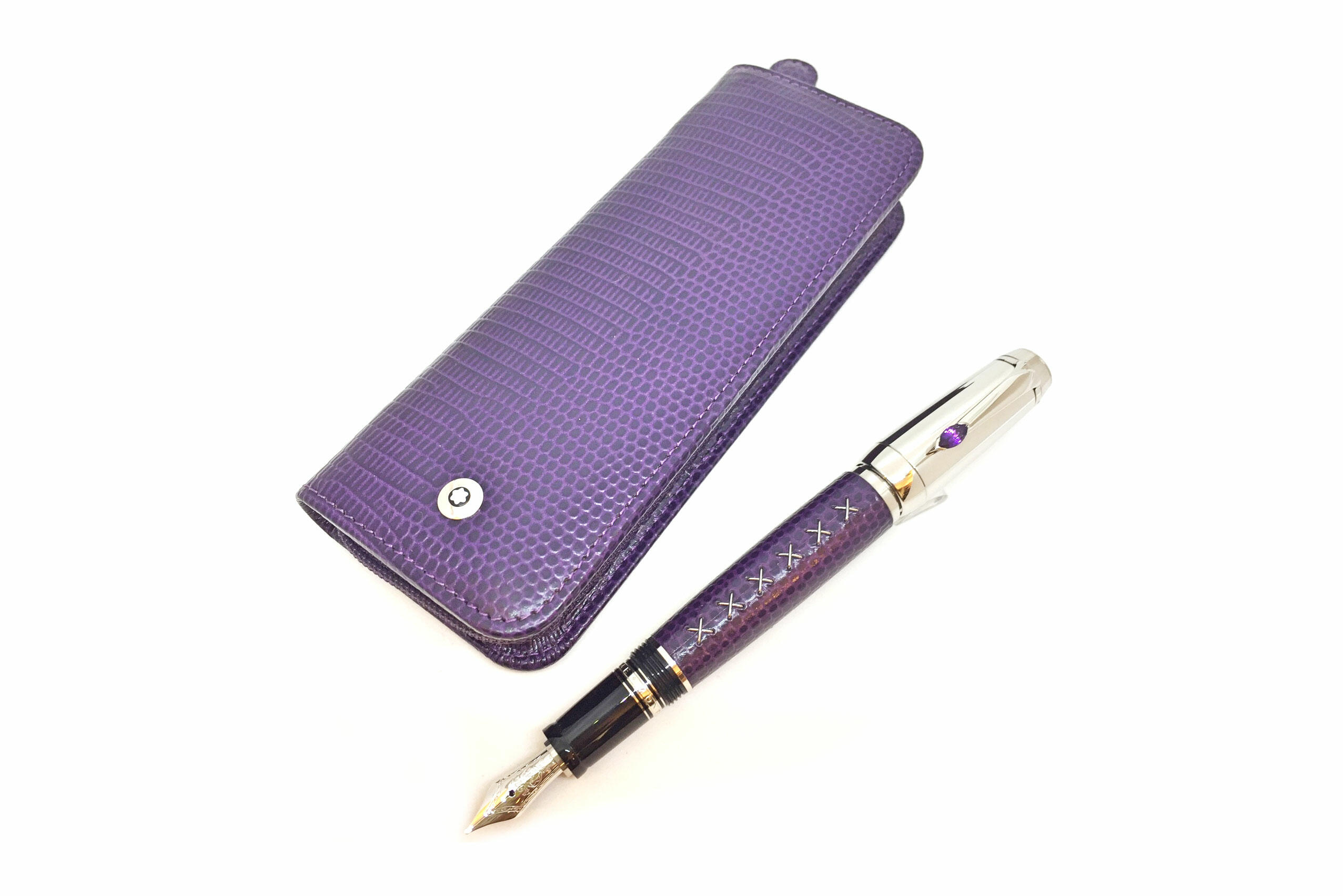 Montblanc Boheme Jewels Amethyst Fountain Pen 9925