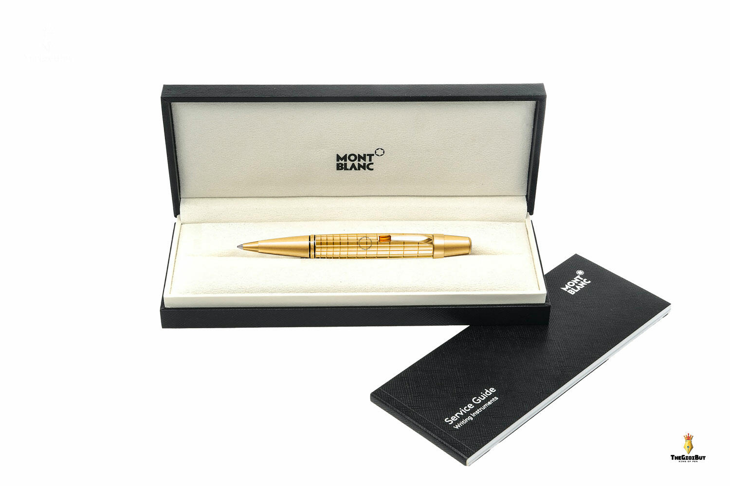 Bút bi MontBlanc Boheme Solitaire Gold Plated Citrine Ballpoint Pen 7514