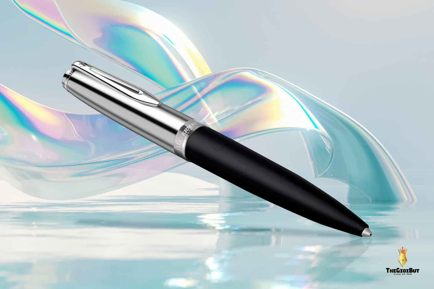 Bút bi Waterman Embleme Black CT Ballpoint Pen 2157233