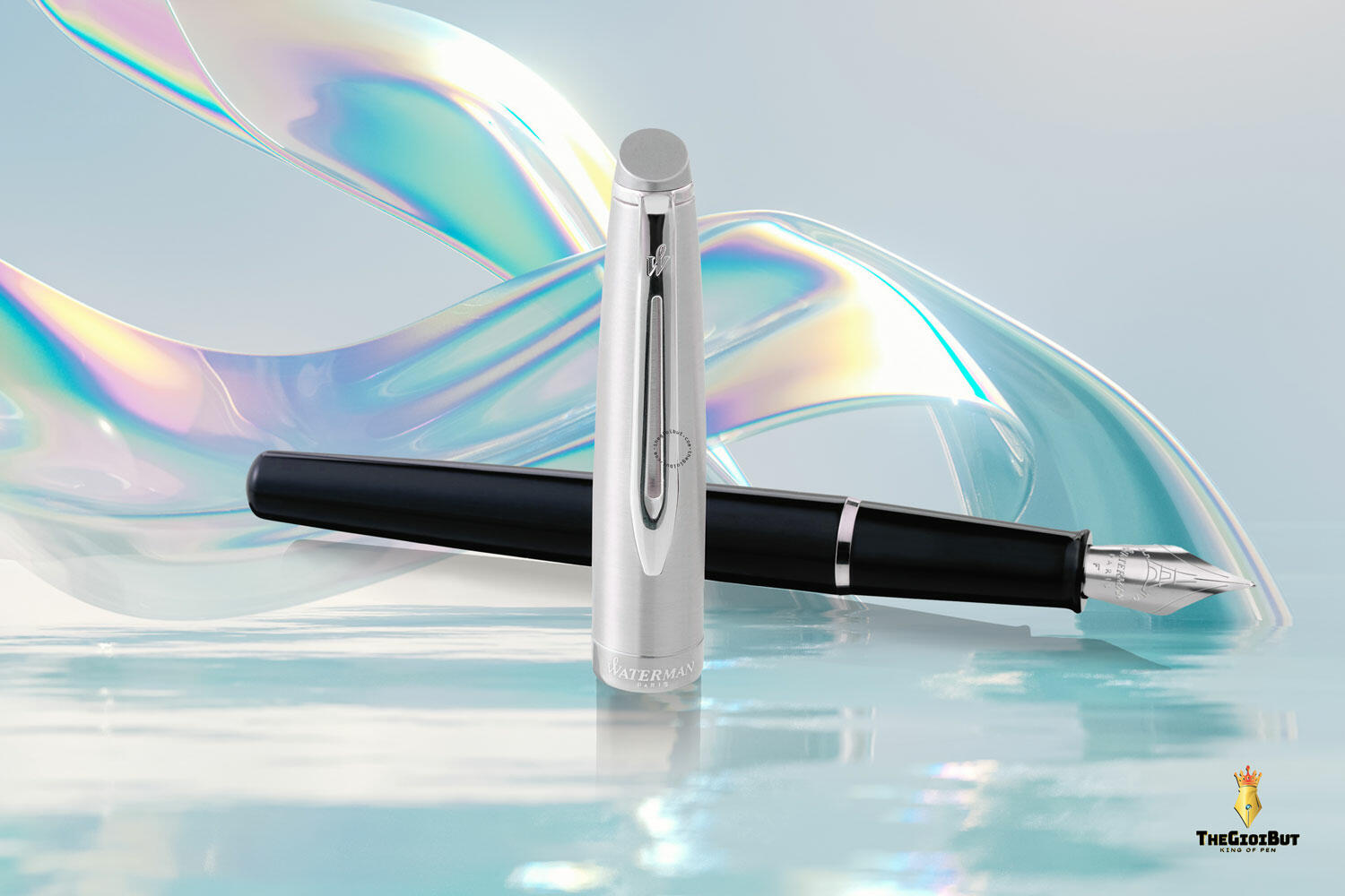 Bút máy Waterman Embleme Black CT Fountain Pen 2157220