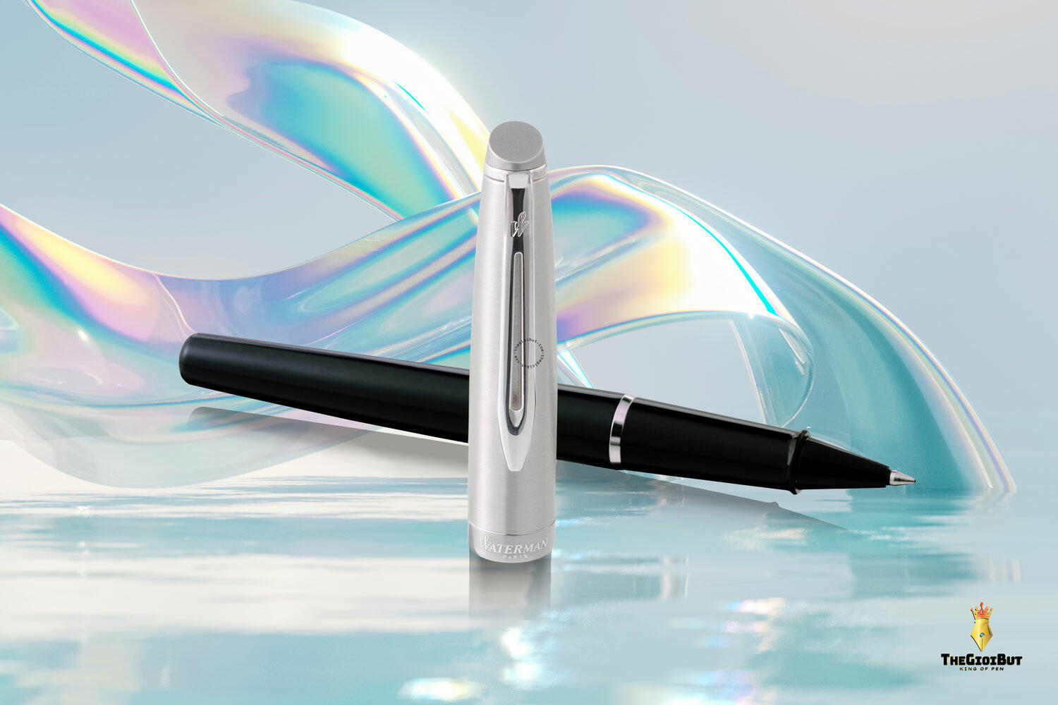 Bút dạ bi Waterman Embleme Black CT Rollerball 2157232