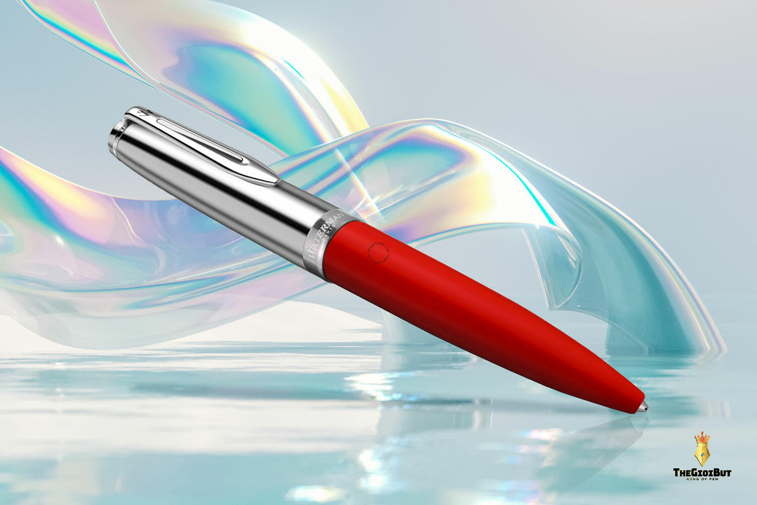 Bút bi Waterman Embleme Red CT Ballpoint Pen 2157413