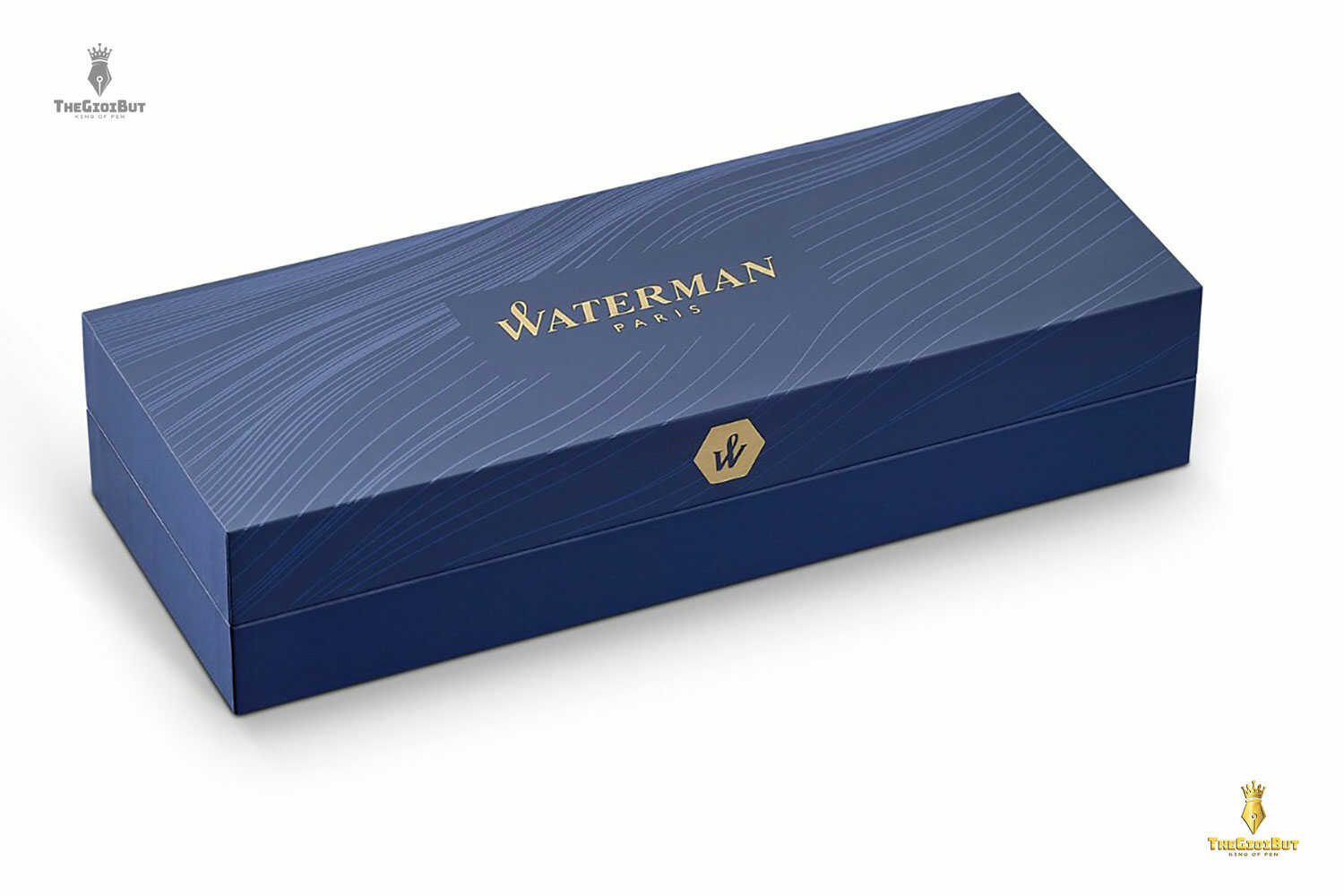 Bút bi Waterman Expert 3 Deluxe Dark Red CT Ballpoint Pen 2093661