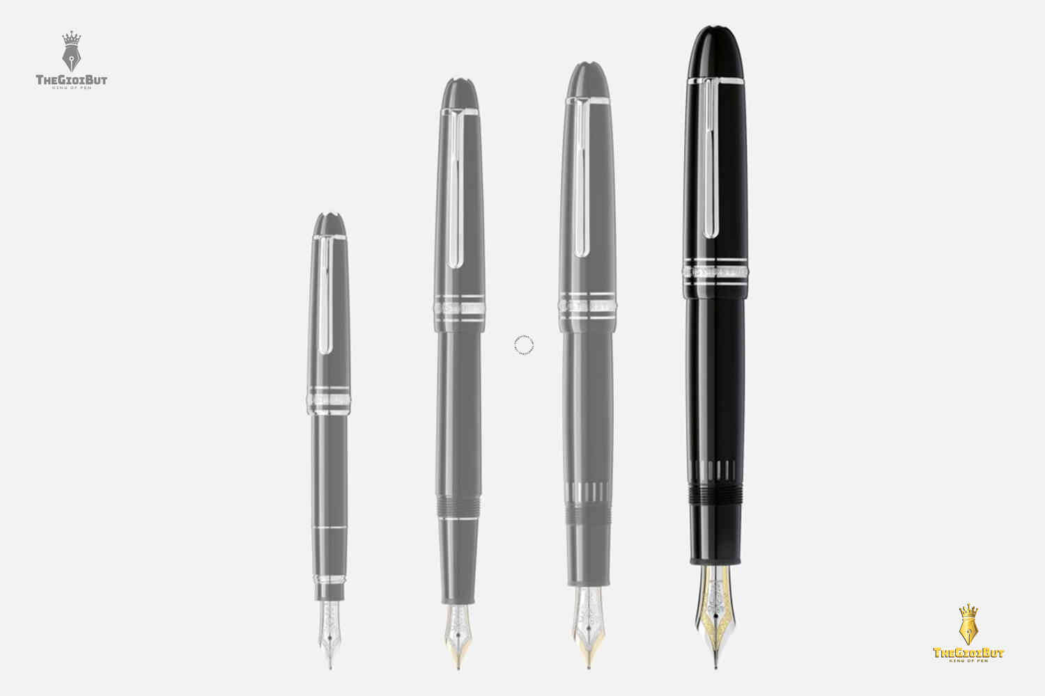 Bút máy Montblanc Meisterstuck Platinum Coated 149 Fountain Pen MB14229