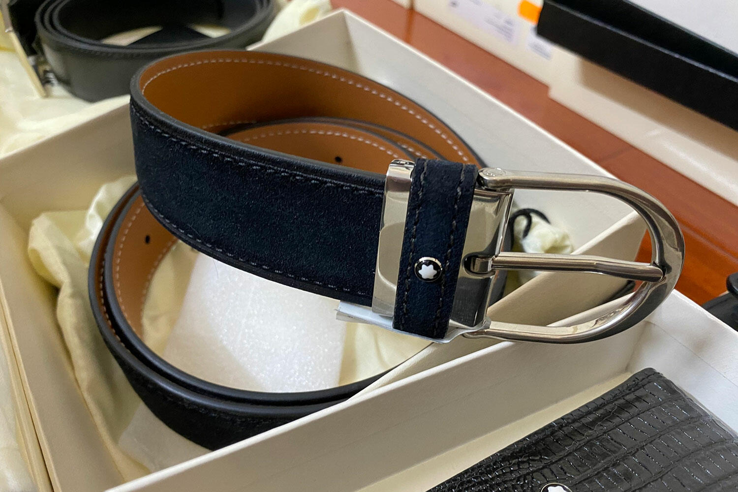 Thắt lưng Montblanc Casual Line Belt 123918