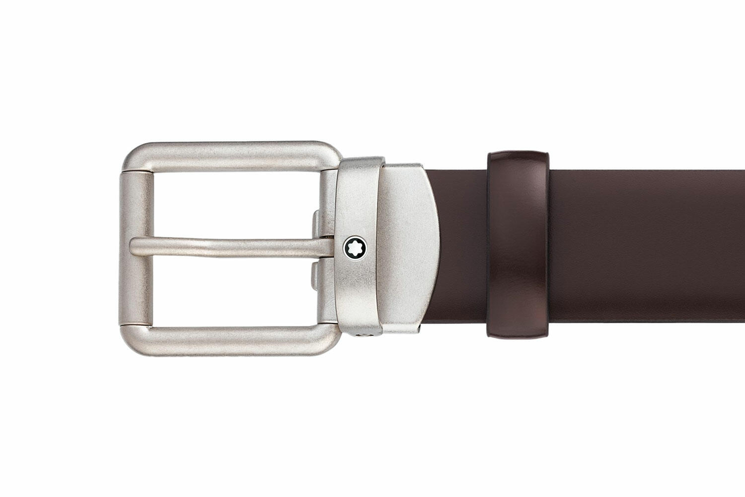 Thắt lưng Montblanc Brushed Brown 30mm Leather Belt MB129452