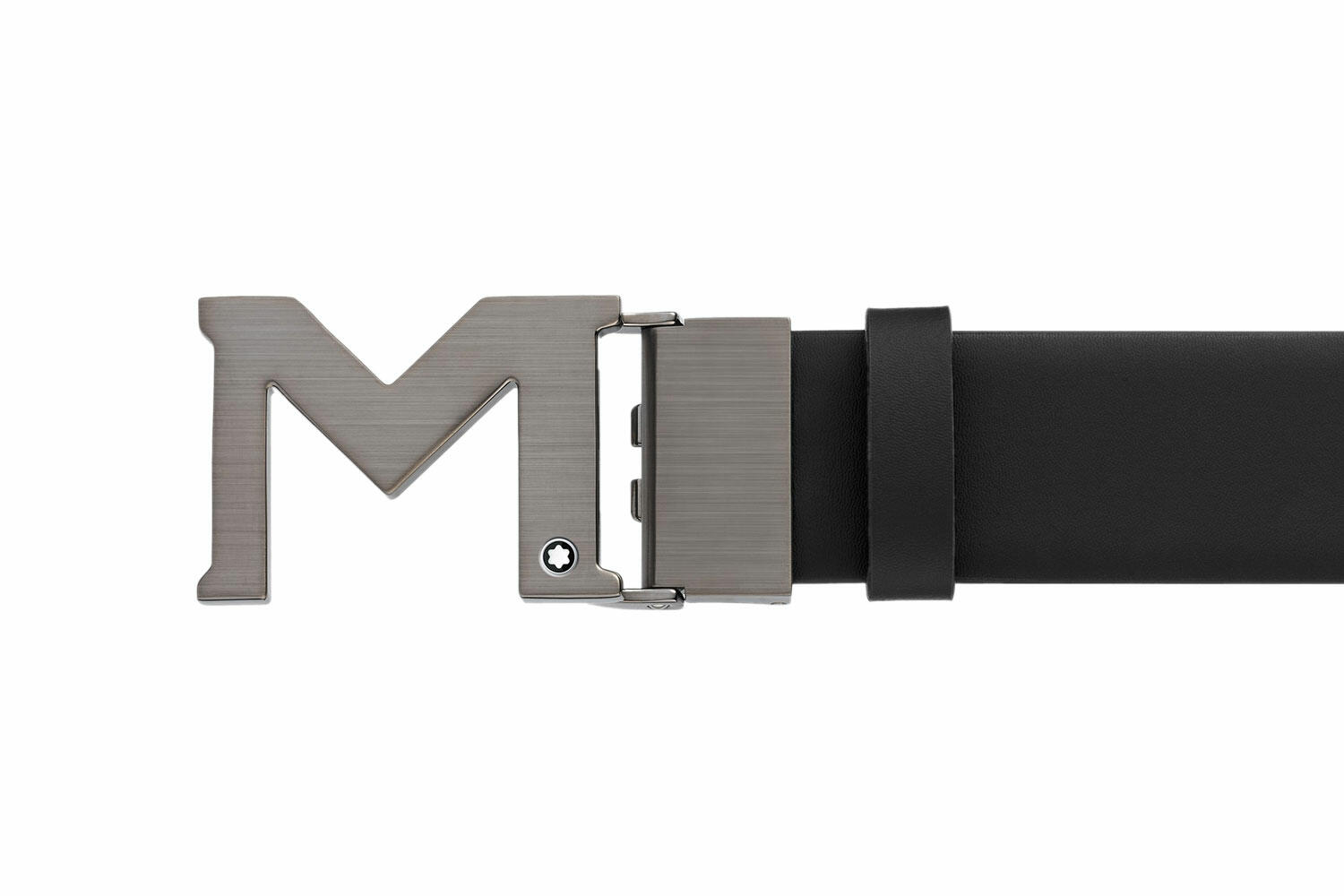 Thắt lưng Montblanc M Buckle Black 35mm Leather Belt MB129445