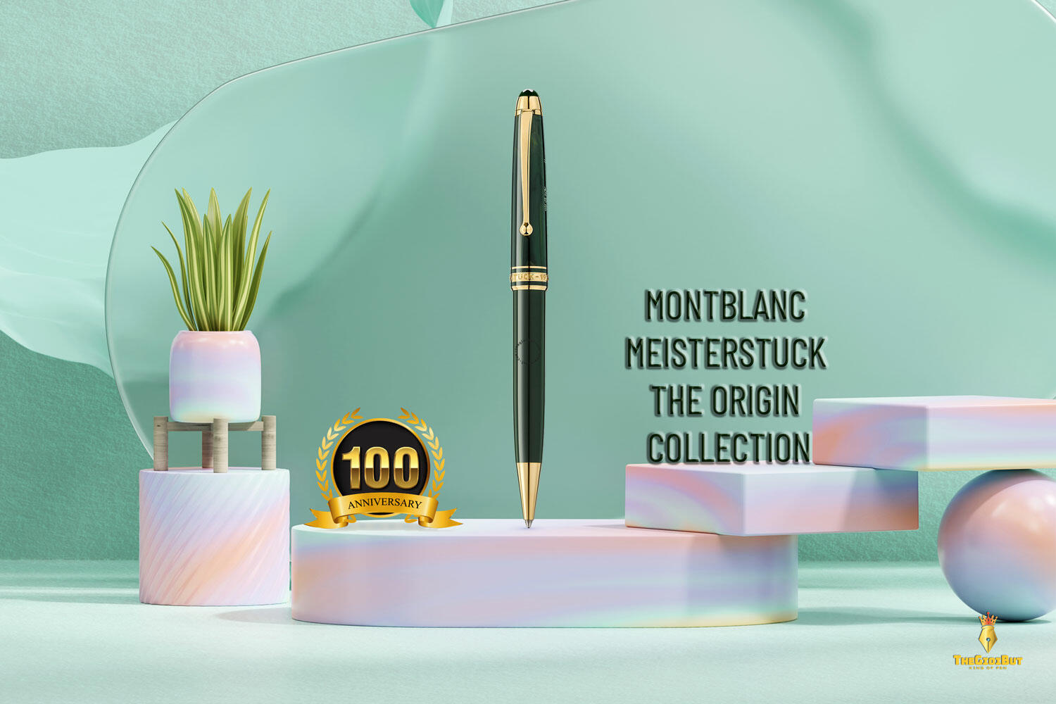 Bút bi Montblanc Meisterstuck The Origin Collection Classique Ballpoint Pen MB131344