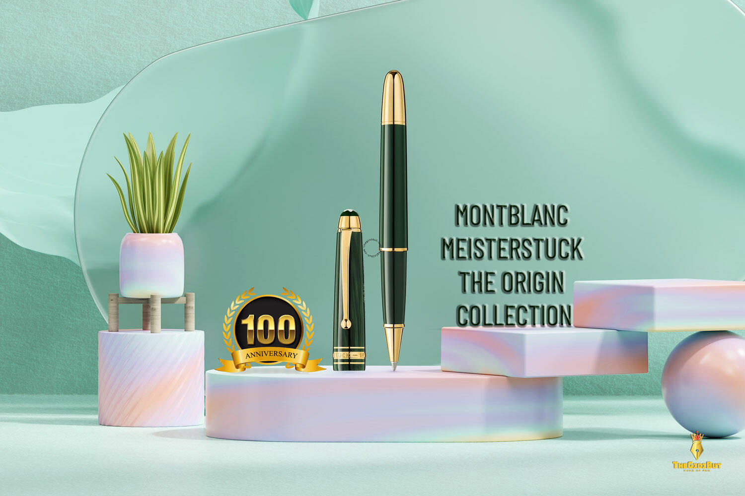 Bút dạ bi Montblanc Meisterstuck The Origin Collection Classique Rollerball Pen MB131343