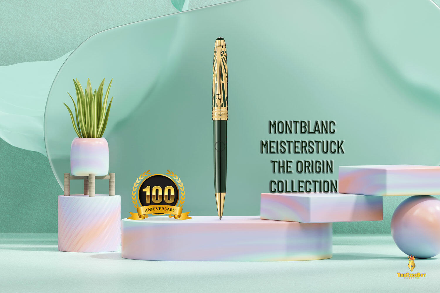 Bút bi Montblanc Meisterstuck The Origin Doue Ballpoint Pen MB131352