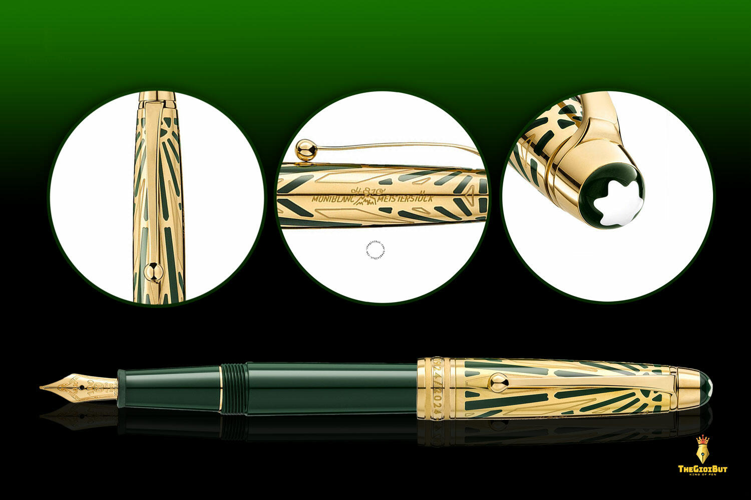 Bút máy Montblanc Meisterstuck The Origin Collection Doue Classique Fountain Pen MB131350