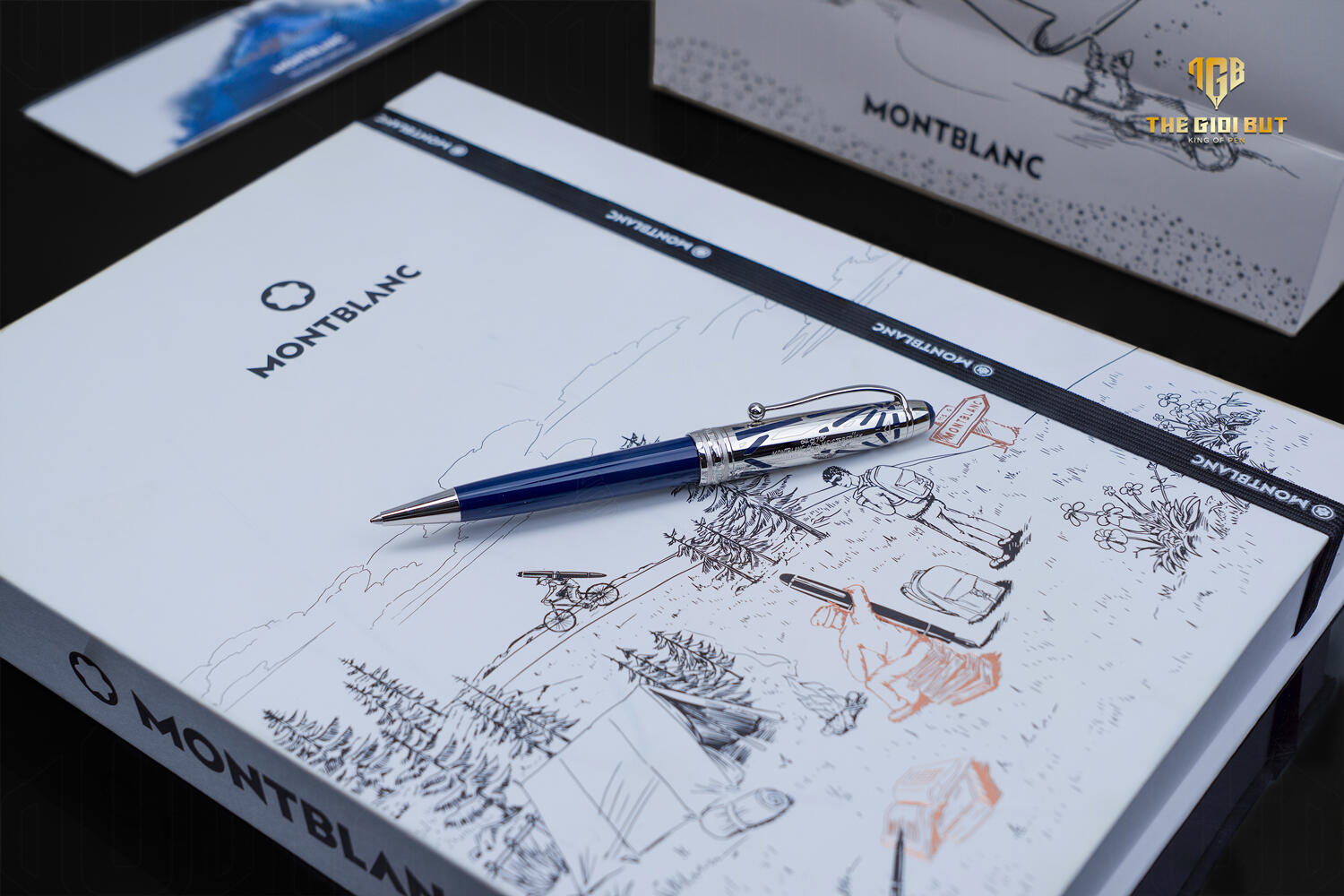 Montblanc Meisterstuck The Origin Doue Midsize Ballpoint Pen Mb131348 802