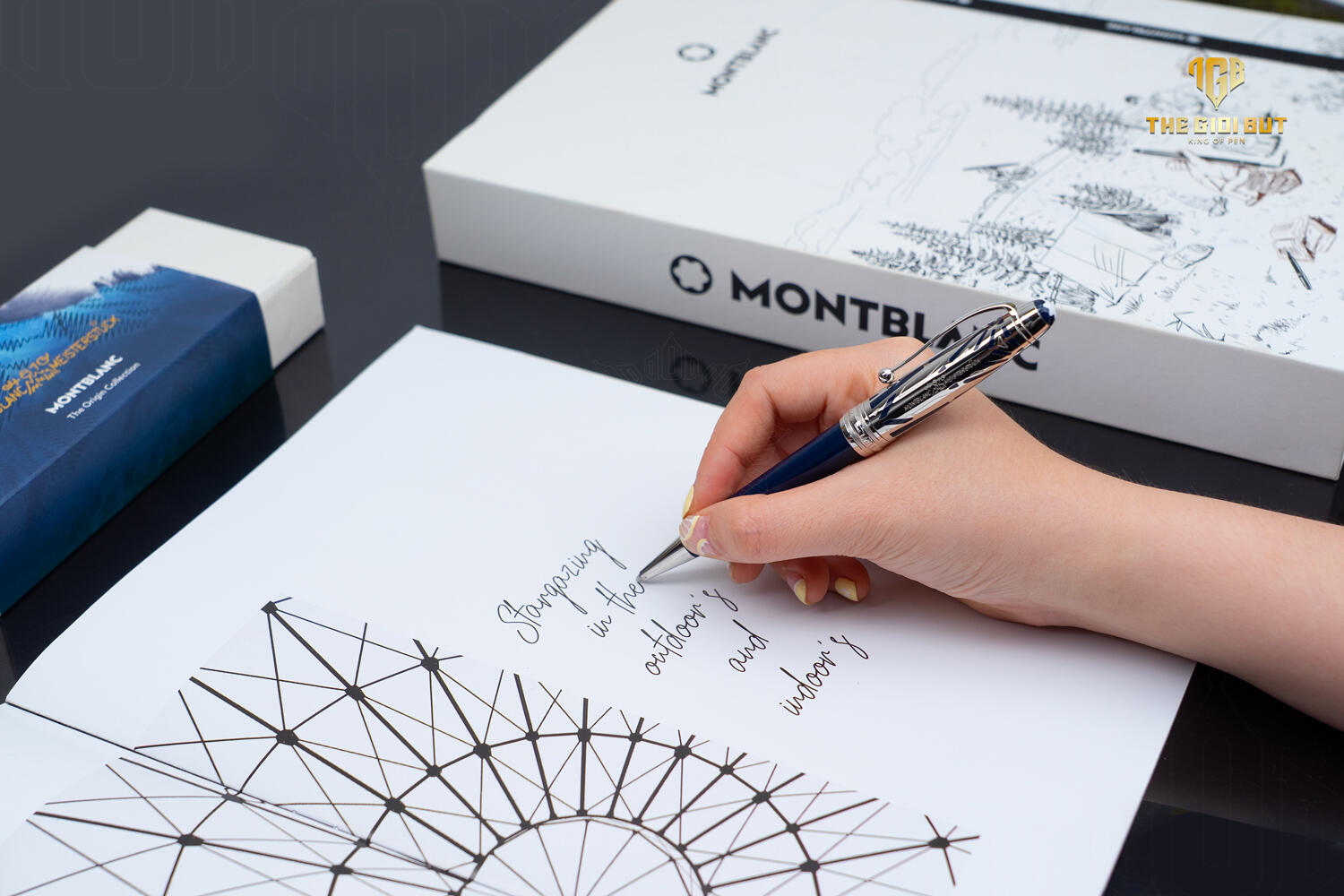 Montblanc Meisterstuck The Origin Doue Midsize Ballpoint Pen Mb131348 Tay