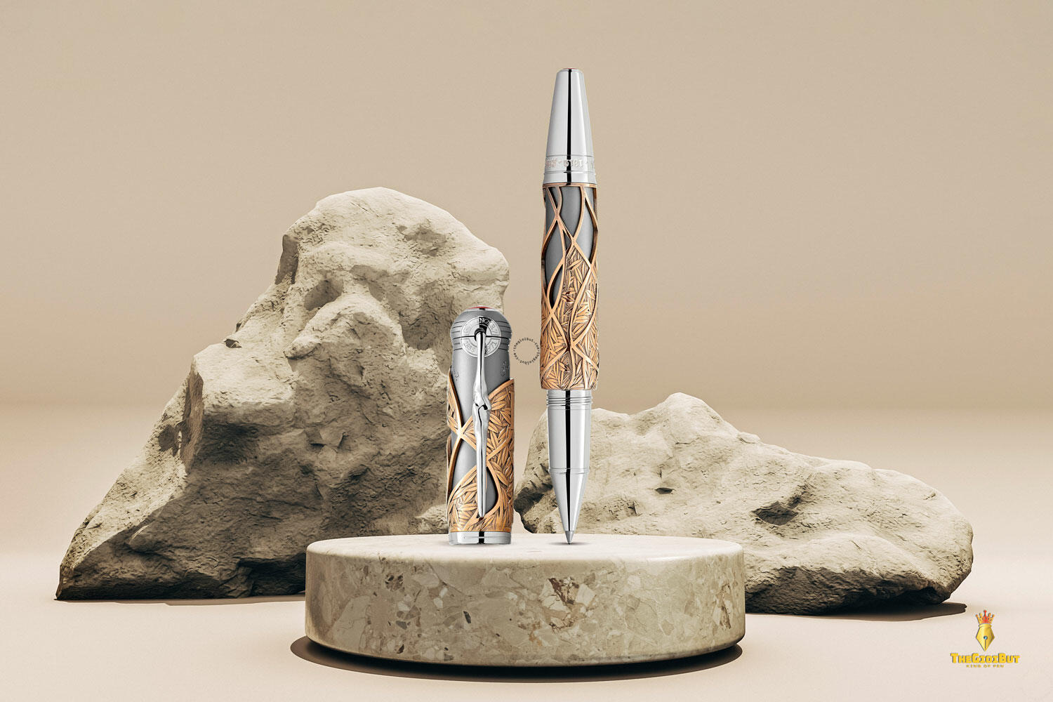 Bút dạ bi Montblanc Writers Edition Brothers Grimm Limited Edition 1812 Rollerball Pen MB128849