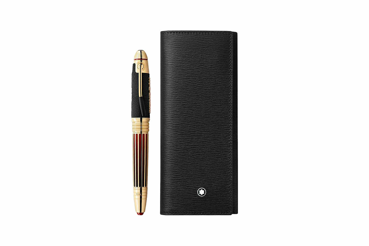 Bao da đựng bút Montblanc Meisterstuck 4810 2-Pen Pouch MB129259