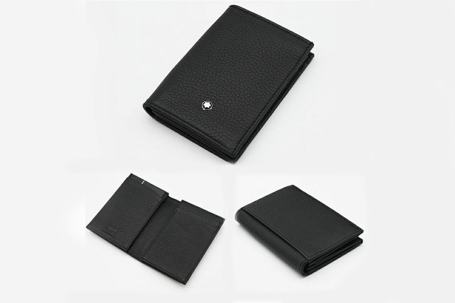 Ví namecard Montblanc Meisterstuck Soft Grain Business Card Holder MB113310